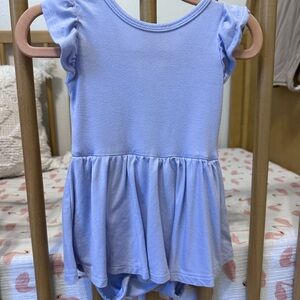 Kyte BABY Lilac Bodysuit Twirl Dress